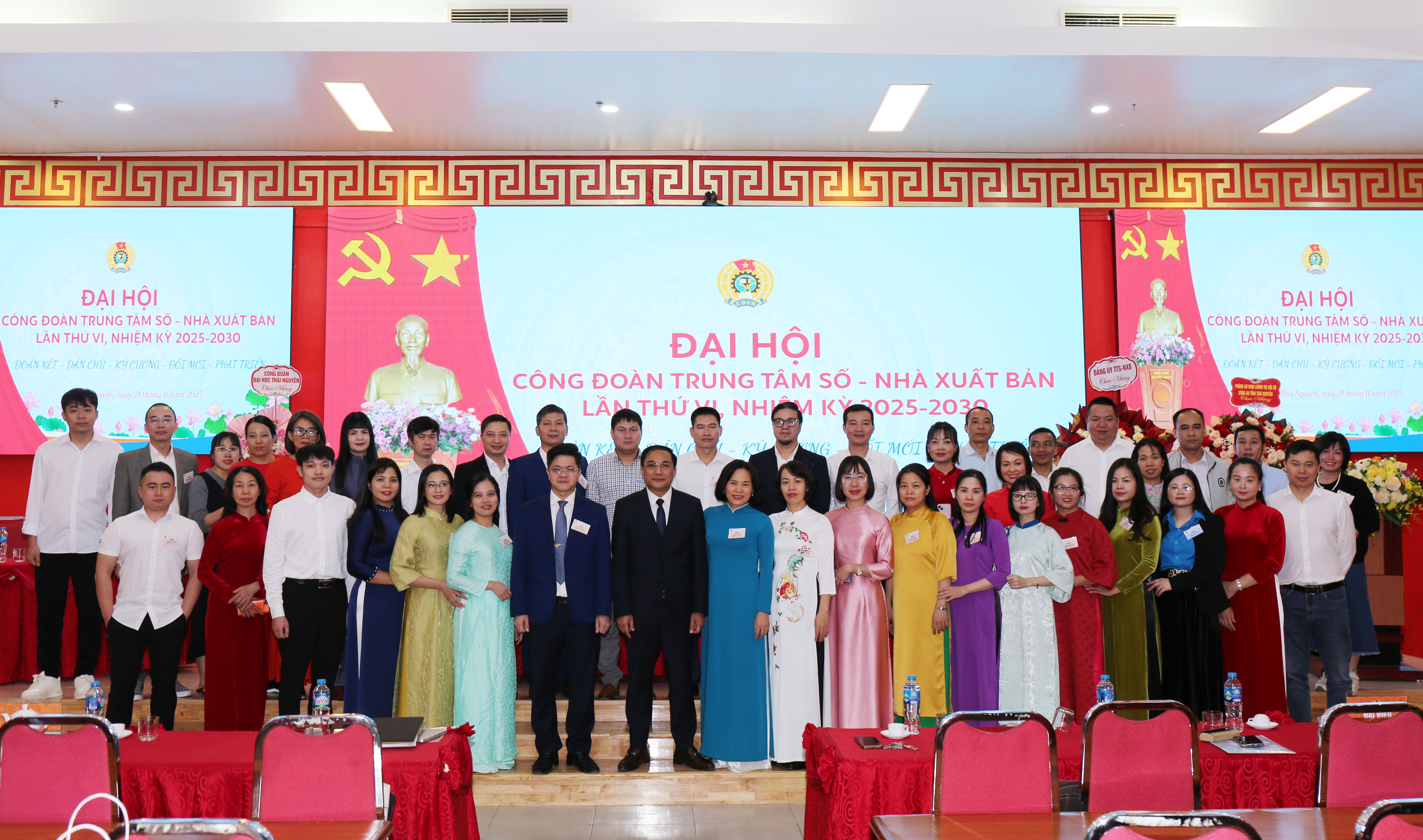 Đại hội Công đoàn Trung tâm Số- Nhà Xuất bản lần thứ VI, nhiệm kỳ 2025–2030 thành công tốt đẹp